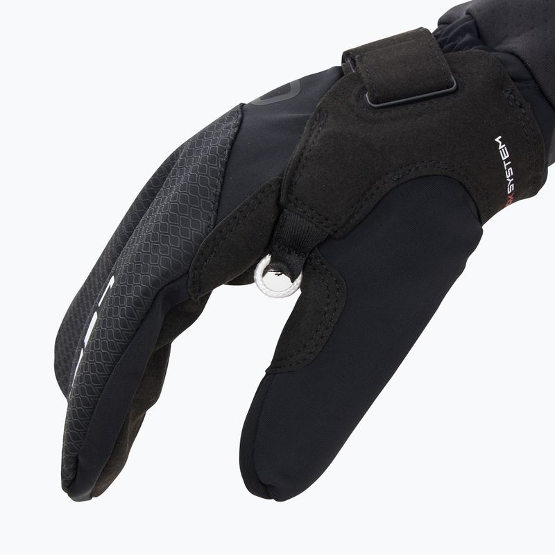 Rękawice narciarskie LEKI CC Thermo Shark Lobster (2+2) black 6