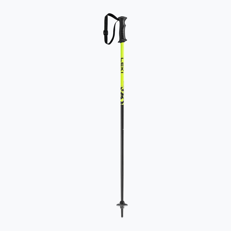 Kije narciarskie dziecięce LEKI Rider neon yellow/black 2