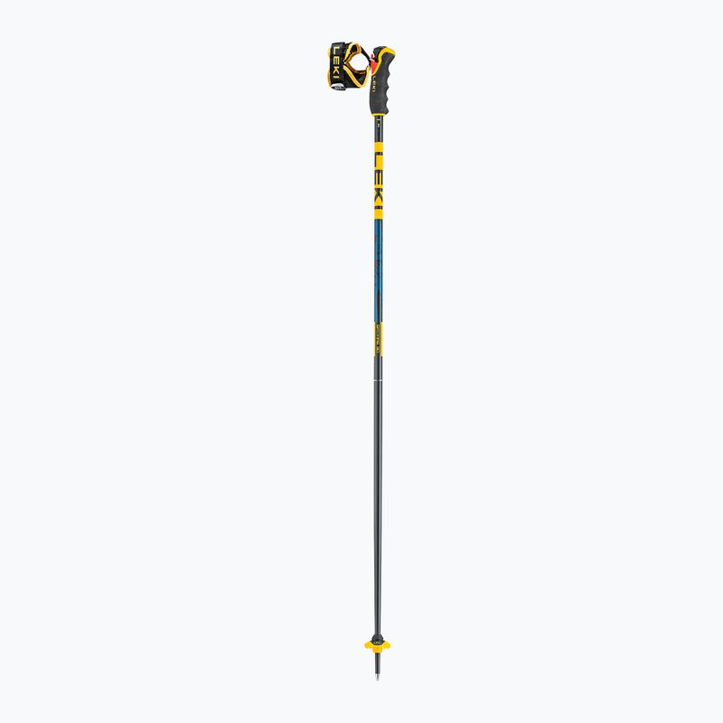 Kije narciarskie LEKI Spitfire 3D denim blue/ aegean blue/ mustard yellow 7