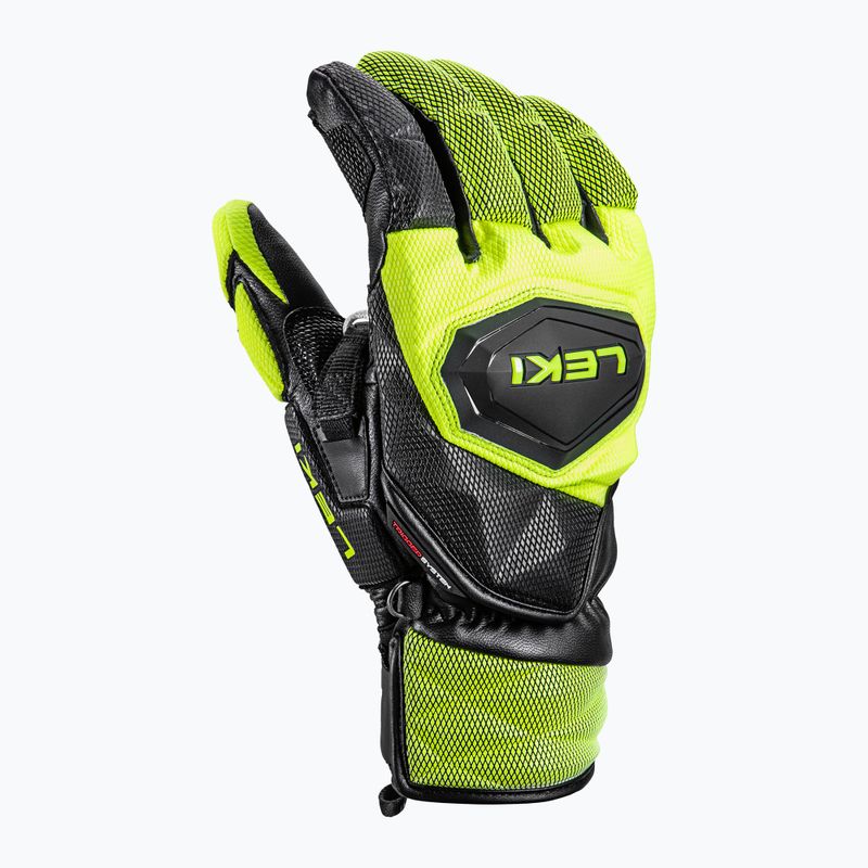 Rękawice narciarskie męskie LEKI WCR Venom SL 3D black ice/lemon 6