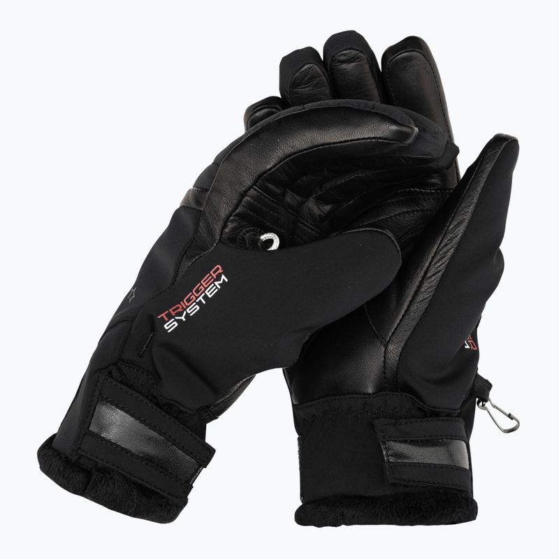Rękawice narciarskie damskie LEKI Snowfox 3D Women black 2