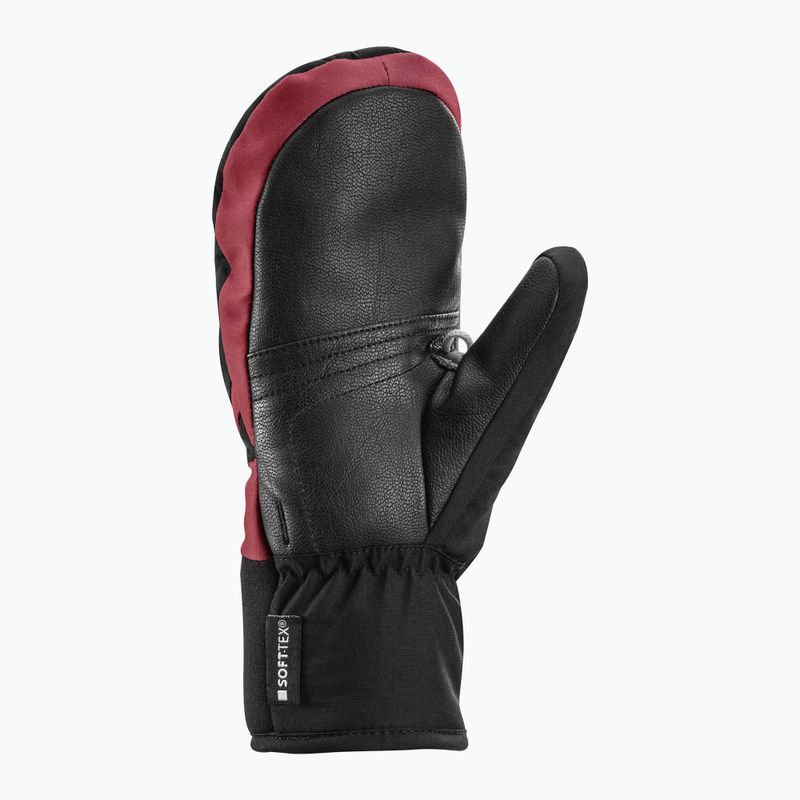 Rękawice narciarskie dziecięce LEKI Griffin 3D Junior Mitt black/ rose 3