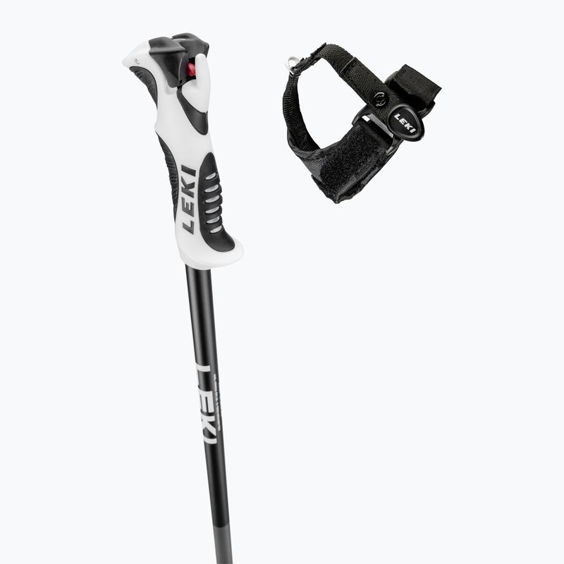 Kije narciarskie dziecięce LEKI Bold Lite S dark anthracite/ black/ white 4