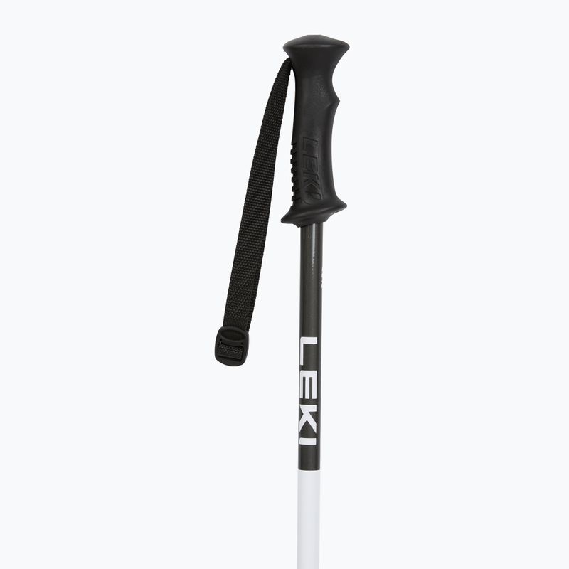 Kije narciarskie dziecięce Leki Rider Create Jr white/dark anthracite 2