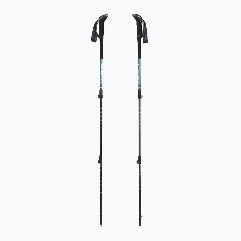 Kije trekkingowe LEKI Makalu Lite malachite green/dark malachite green/white
