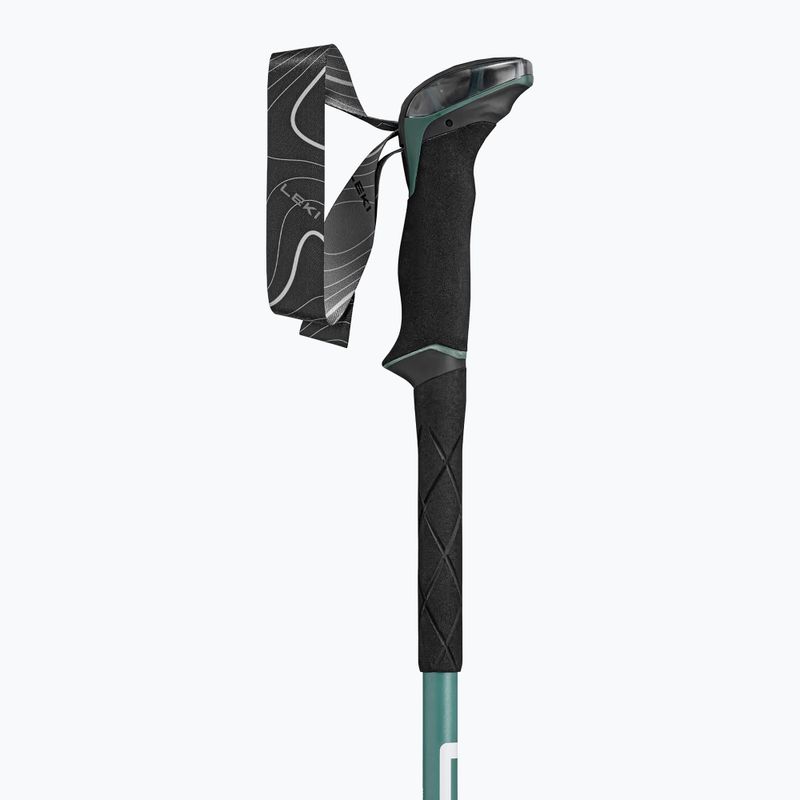 Kije trekkingowe LEKI Makalu Lite malachite green/dark malachite green/white 11