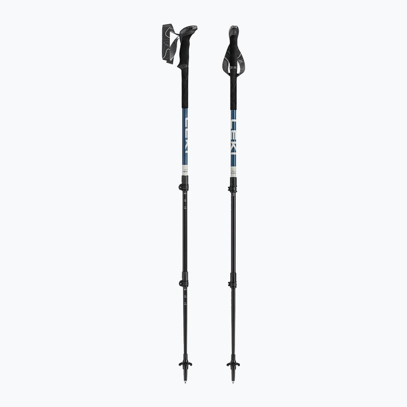 Kije trekkingowe LEKI Makalu stone blue dark/warm grey dark 8