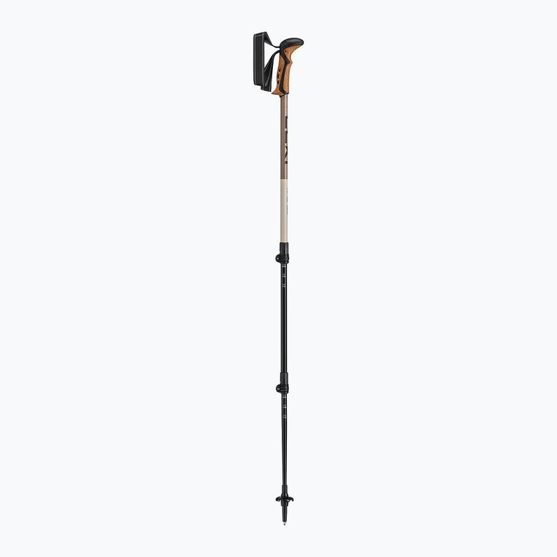 Kije trekkingowe LEKI Khumbu black/pale clay light/pale clay dark 9