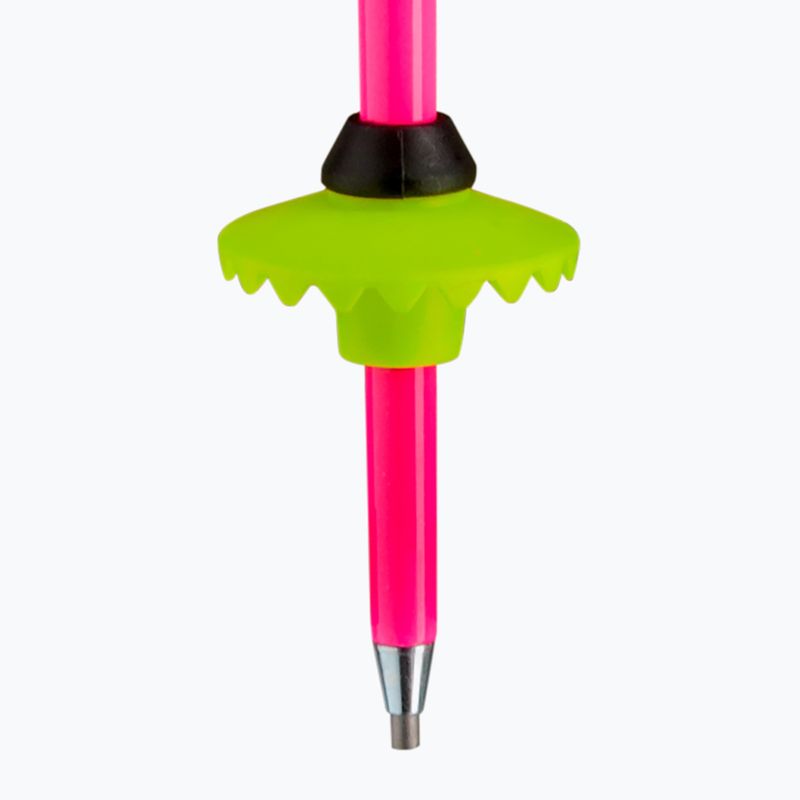 Kije narciarskie dziecięce LEKI WCR Evo Lite SL TR neon pink/black/neon yellow 5