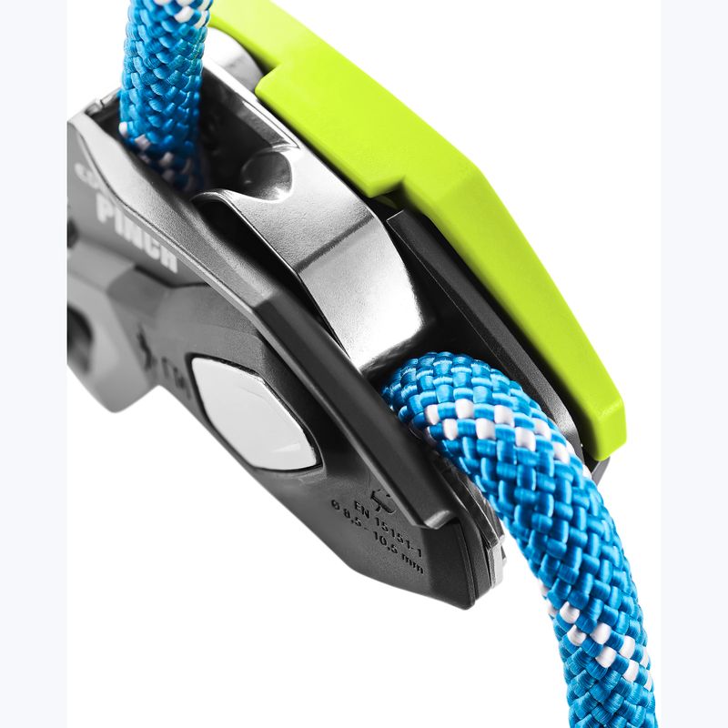 Przyrząd asekuracyjny EDELRID Pinch anthracite/oasis 10