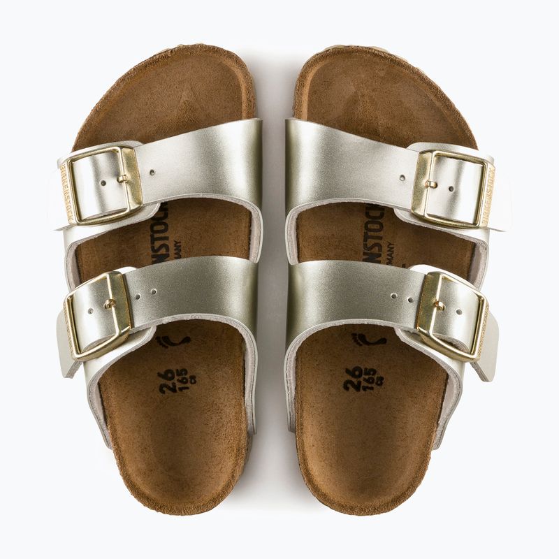 Klapki dziecięce BIRKENSTOCK Arizona BF Narrow electric metallic gold 12
