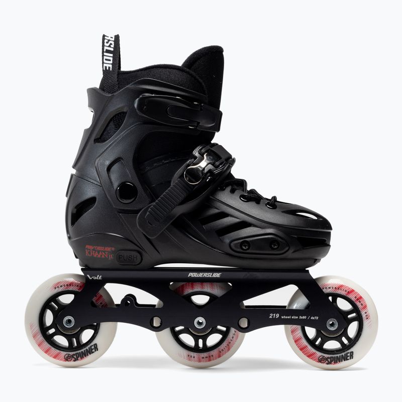 Rolki dziecięce Powerslide Khaan Pro Jr black 2