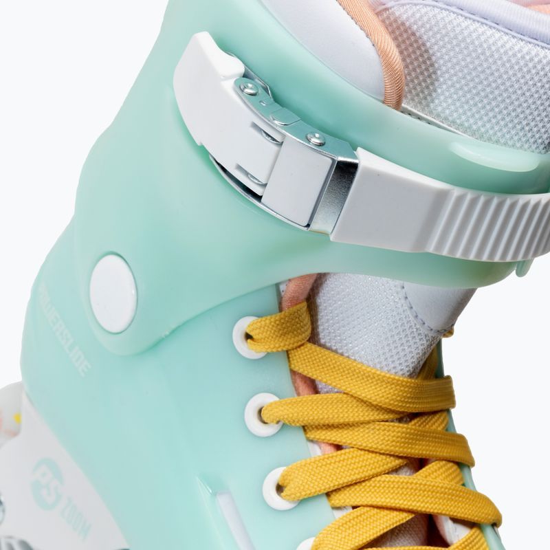 Rolki damskie Powerslide Zoom Baby 80 ice blue 5