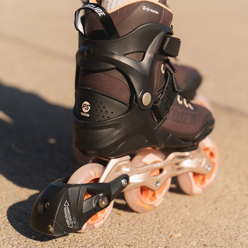 Rolki damskie Powerslide Radon 90 bronze 11