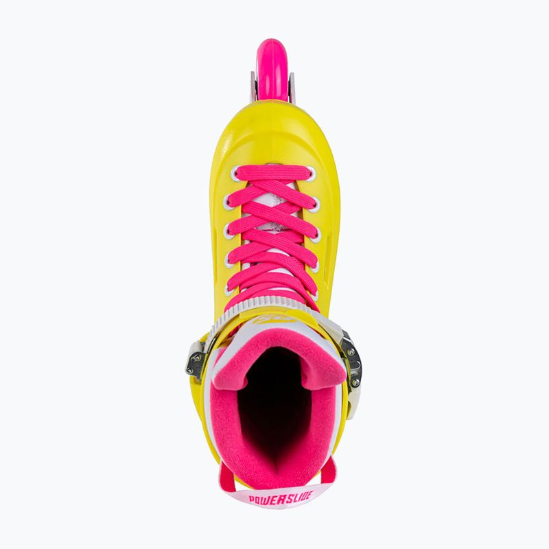Rolki damskie Powerslide Zoom neon yellow 12