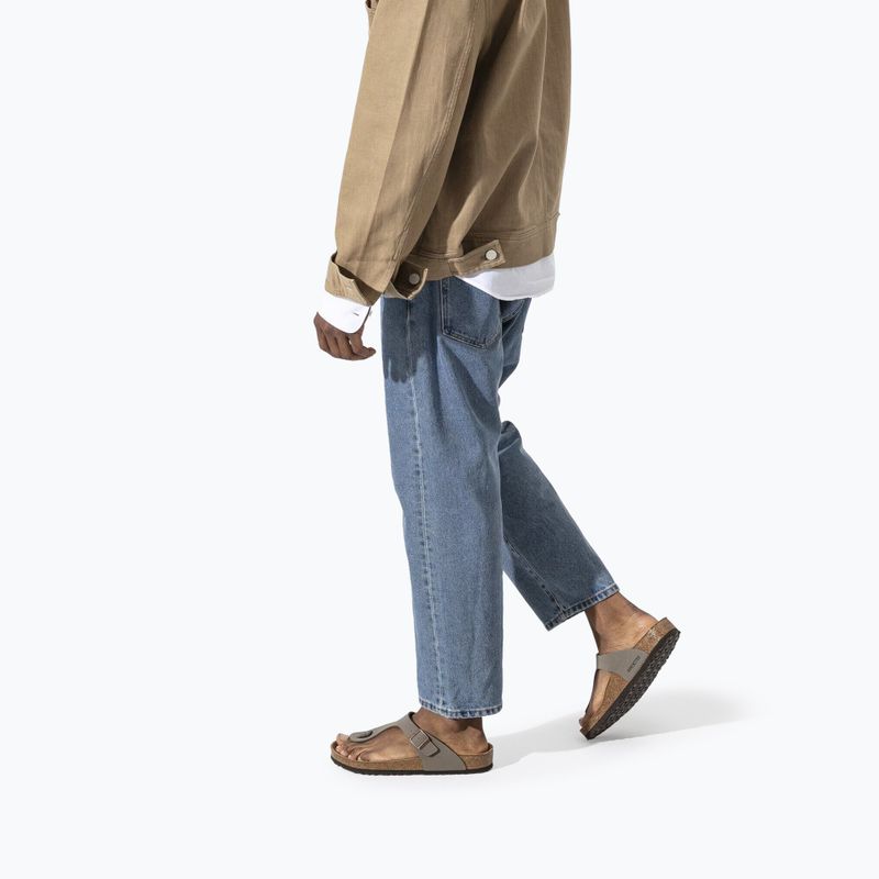 Klapki BIRKENSTOCK Gizeh Birkibuc Narrow stone 9