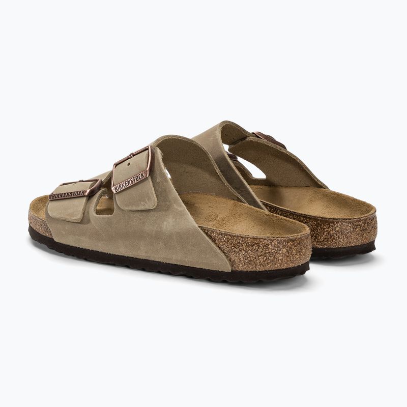 Klapki BIRKENSTOCK Arizona LEOI Narrow tabacco brown 3