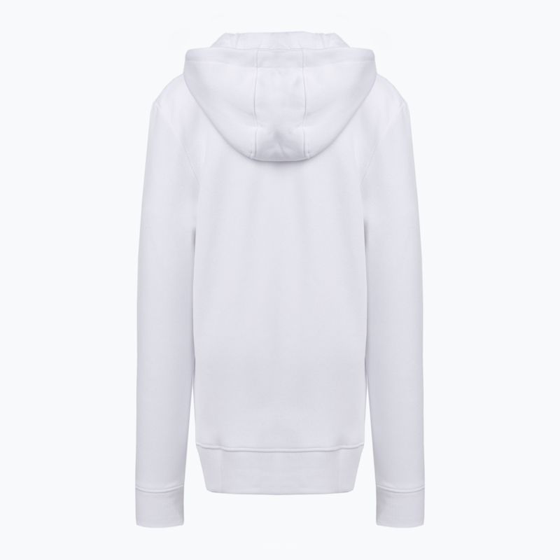 Bluza piłkarska dziecięca Capelli Basics Youth Zip Hoodie white 2