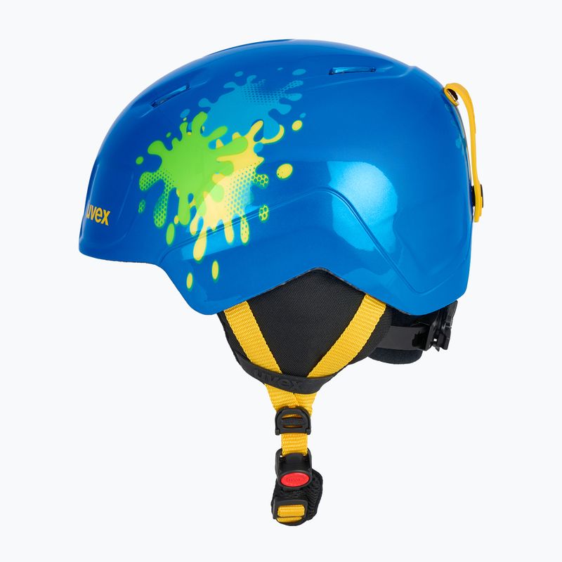 Kask narciarski UVEX Heyya blue splash 3