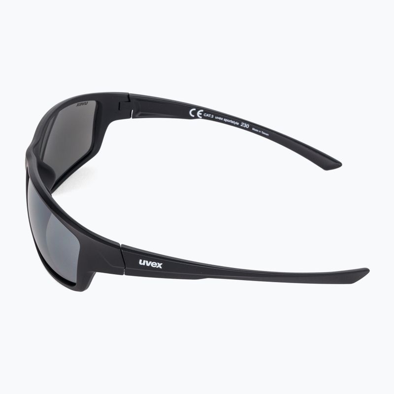 Okulary przeciwsłoneczne UVEX Sportstyle 230 black matt/litemirror silver 4