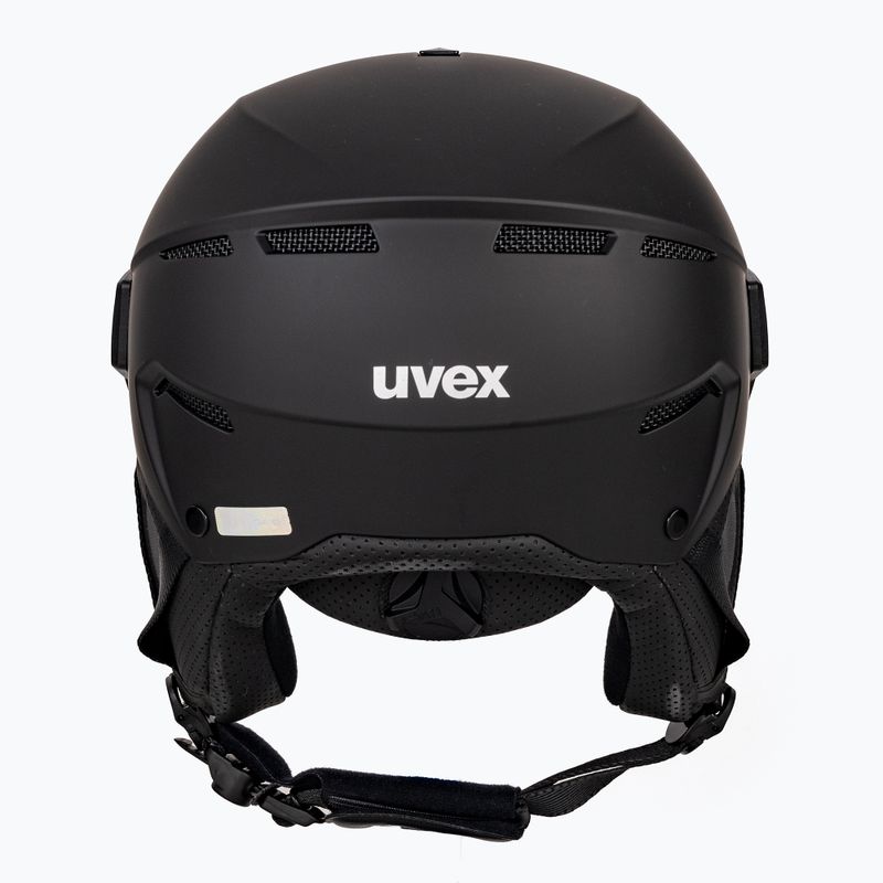 Kask narciarski UVEX Instinct Visor black matt/mirror silver/smoke 3