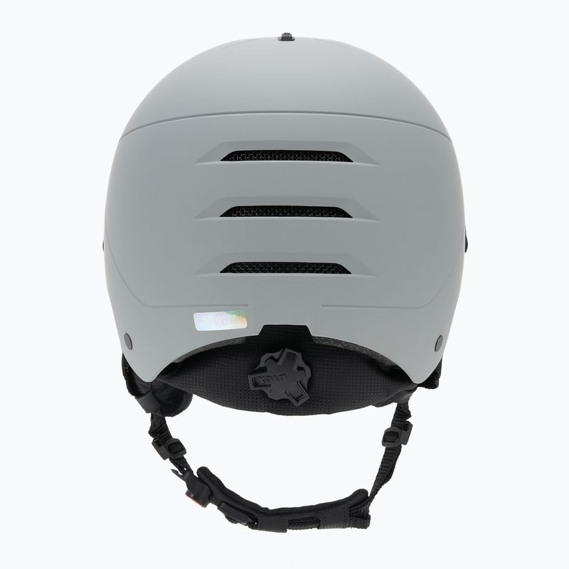 Kask narciarski UVEX Wanted Visor rhino matt/mirror blue/smoke 3
