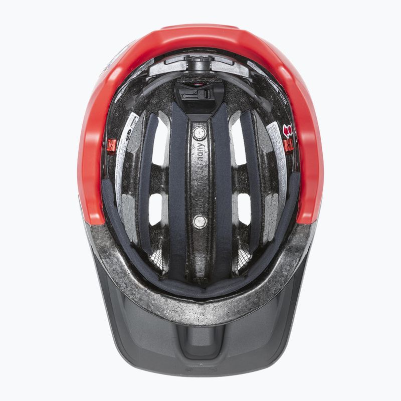 Kask rowerowy UVEX Finale Light 2.0 silver/red matt 4