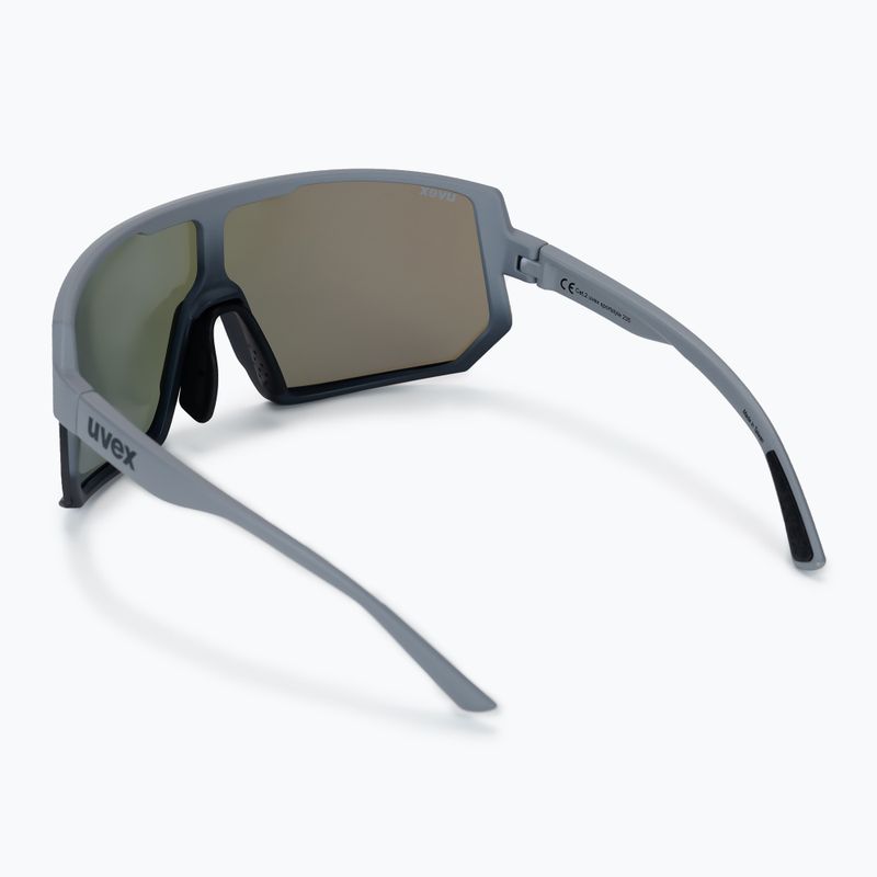 Okulary przeciwsłoneczne UVEX Sportstyle 235 rhino deep space matt/mirror blue 2