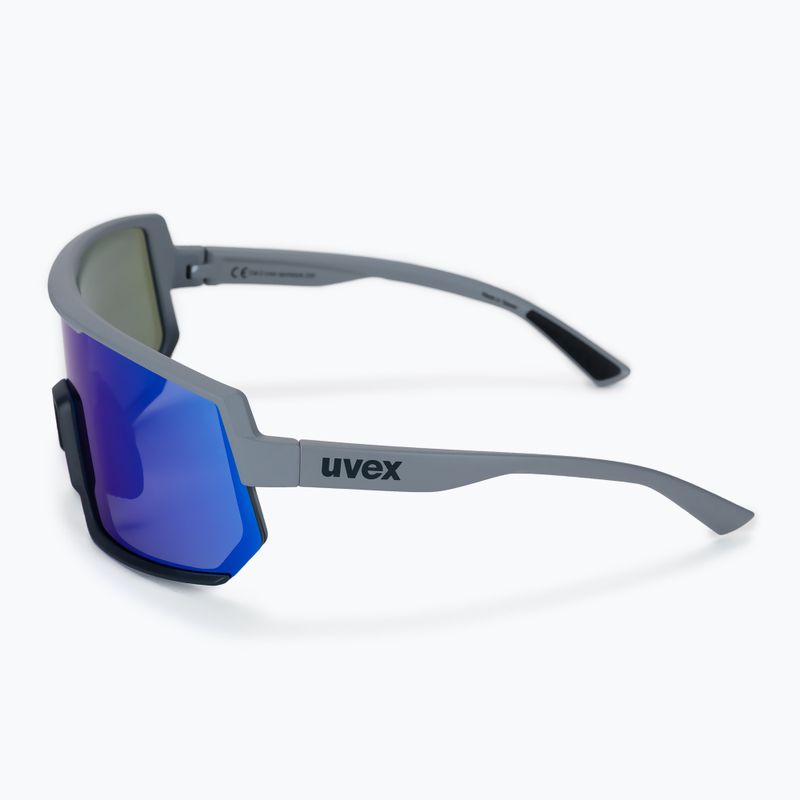 Okulary przeciwsłoneczne UVEX Sportstyle 235 rhino deep space matt/mirror blue 4