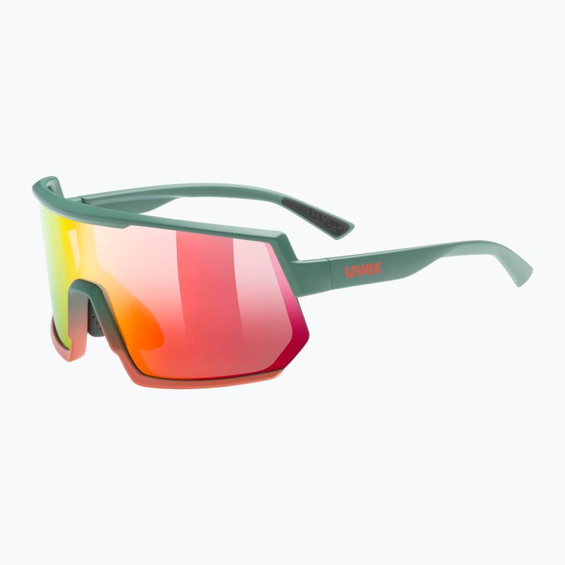 Okulary przeciwsłoneczne UVEX Sportstyle 235 moss grapefruit matt/mirror red 5