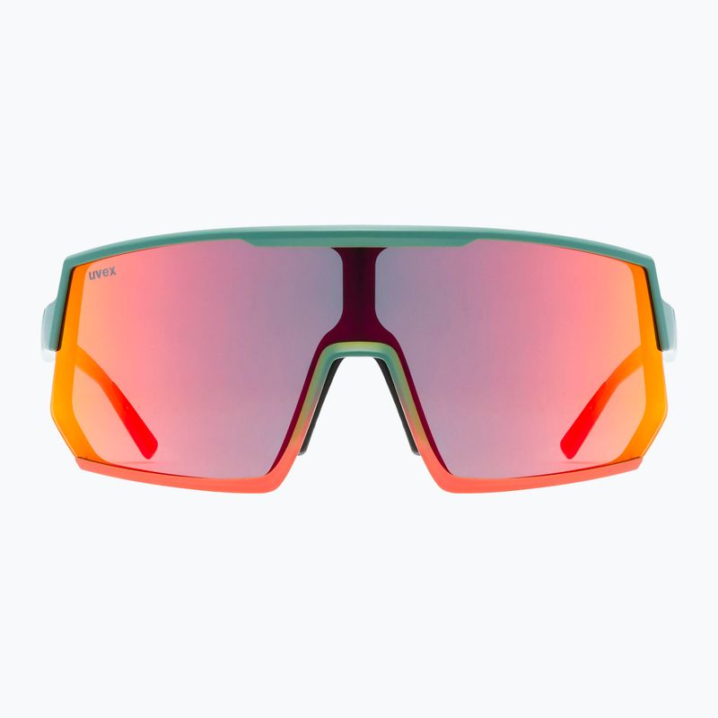 Okulary przeciwsłoneczne UVEX Sportstyle 235 moss grapefruit matt/mirror red 7