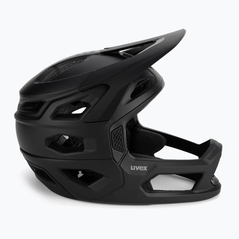 Kask rowerowy UVEX Revolt all black matt 3