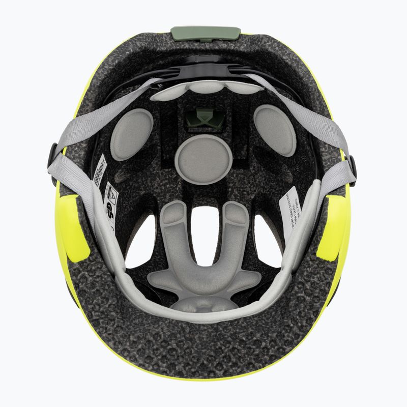 Kask rowerowy dziecięcy UVEX Oyo Jr neon yellow/moss green matt 5
