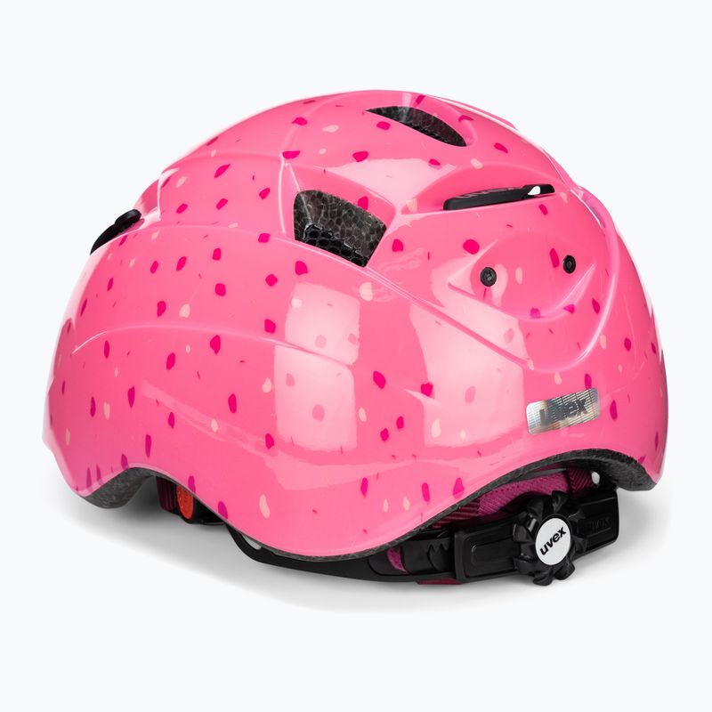 Kask rowerowy dziecięcy UVEX Kid 2 pink confetti 4
