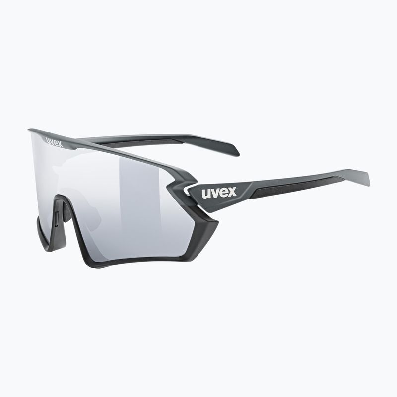 Okulary przeciwsłoneczne UVEX Sportstyle 231 2.0 grey black matt/mirror silver 5