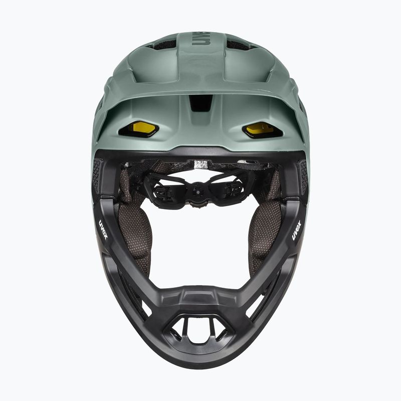 Kask rowerowy UVEX Revolt MIPS moss green/black matt 8