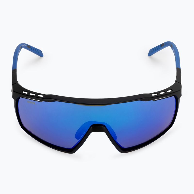 Okulary przeciwsłoneczne UVEX Mtn Perform black blue matt/mirror blue 3
