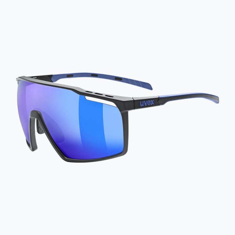 Okulary przeciwsłoneczne UVEX Mtn Perform black blue matt/mirror blue 5