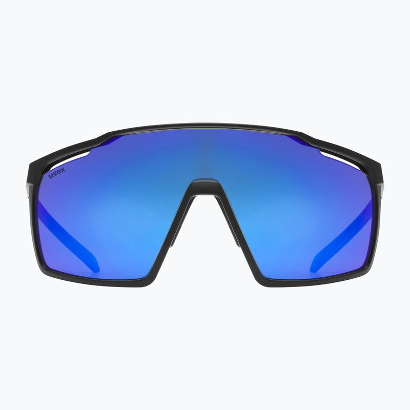 Okulary przeciwsłoneczne UVEX Mtn Perform black blue matt/mirror blue 6