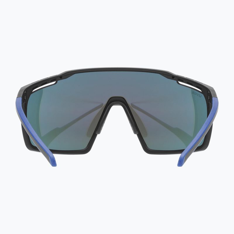 Okulary przeciwsłoneczne UVEX Mtn Perform black blue matt/mirror blue 9