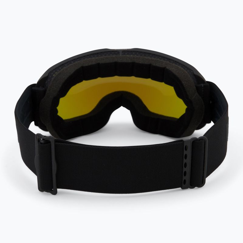 Gogle narciarskie UVEX Xcitd CV black matt/mirror blue green 3
