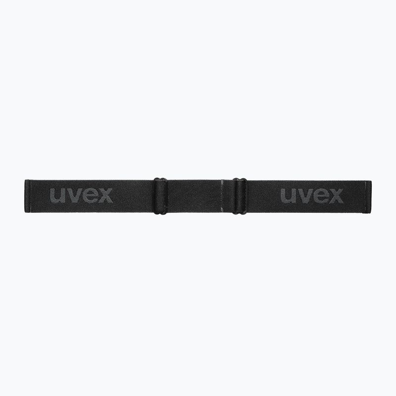 Gogle narciarskie UVEX Elemnt FM black matt/mirror green clear lasergold lite 5