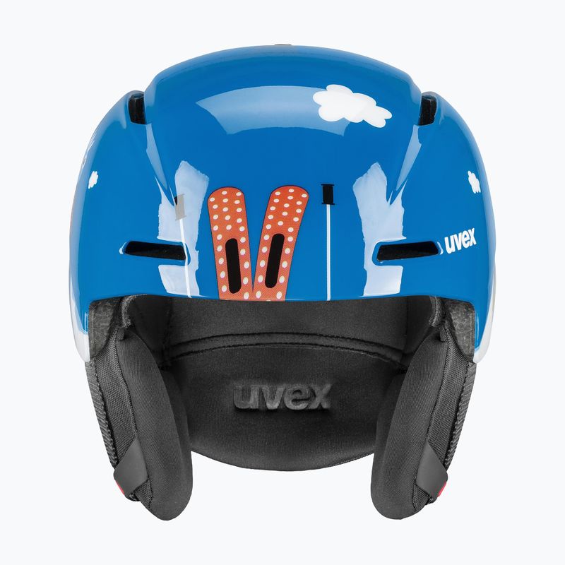 Kask narciarski dziecięcy UVEX Viti Jr blue bear 7