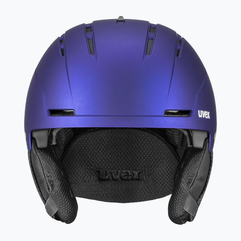 Kask narciarski UVEX Stance MIPS purple bash/black matt 8