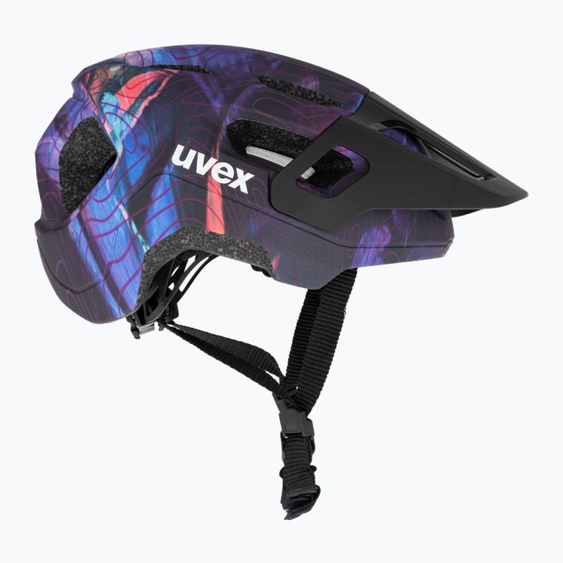 Kask rowerowy dziecięcy UVEX React MIPS Jr galaxy altimeter matt 4
