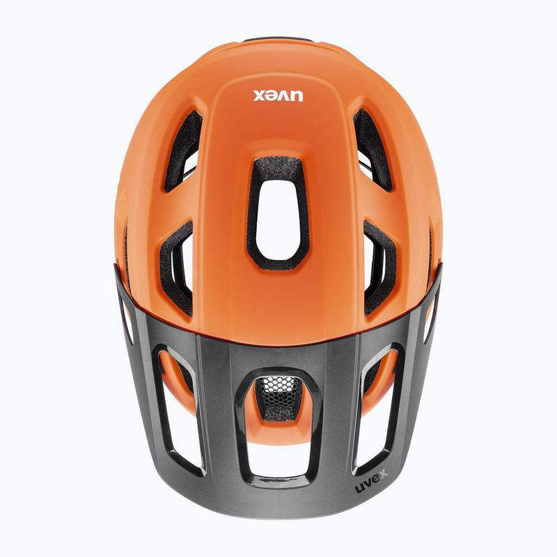 Kask rowerowy dziecięcy UVEX React MIPS Jr papaya matt 9