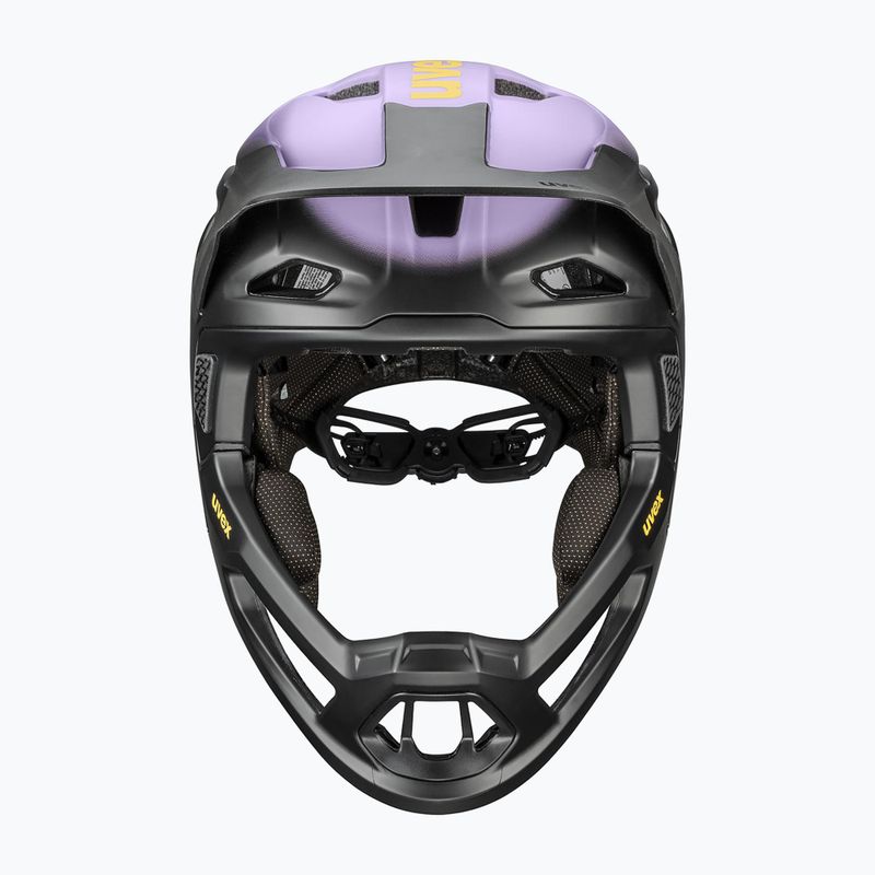 Kask rowerowy UVEX Revolt lilac/black matt 3