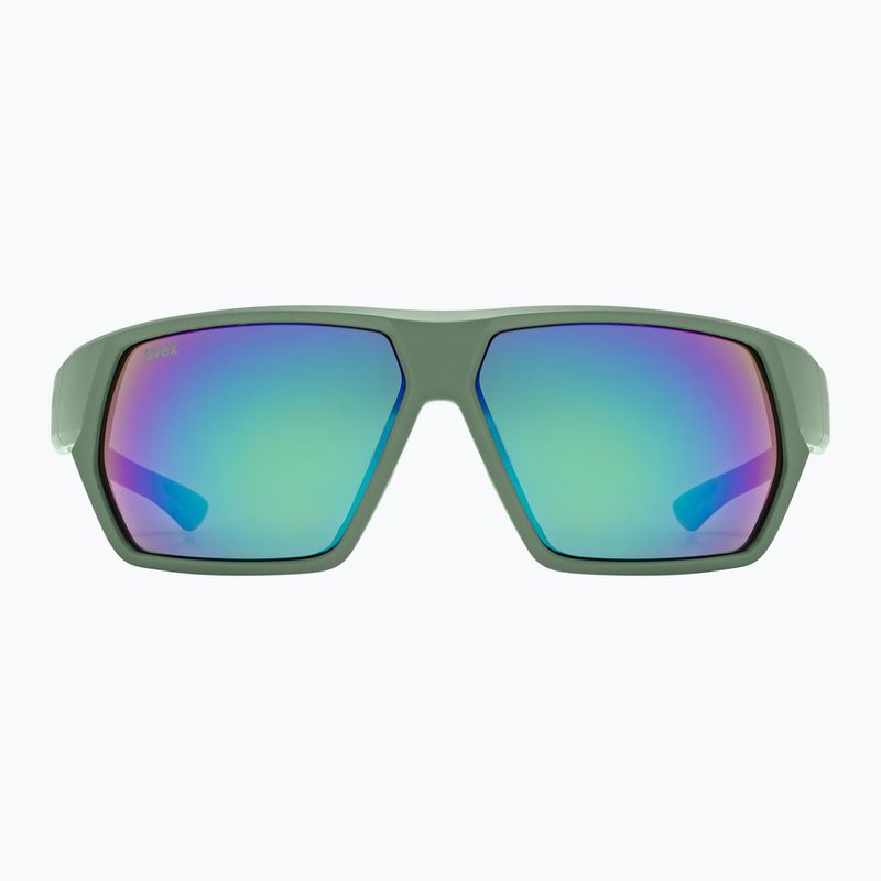 Okulary przeciwsłoneczne UVEX Sportstyle 238 moss matt/mirror green 2