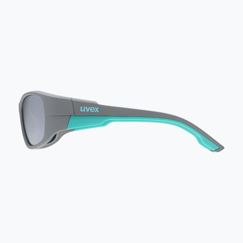 Okulary przeciwsłoneczne dziecięce UVEX Sportstyle 514 grey matt/mirror silver 8
