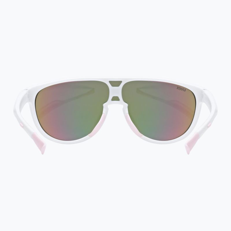 Okulary przeciwsłoneczne dziecięce UVEX Sportstyle 515 white matt/mirror pink 7